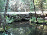 Culvert Crossing, Lurvey Spring at Echo Beach Rd, Southwest Harbor, Maine