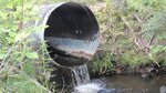 Culvert Crossing, Lyman Stream at Winding Hill Road, Crystal, Maine