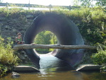 Culvert Crossing, Magotty Meadow Brook at Route 197, Litchfield, Maine