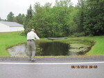 Culvert Crossing, Magotty Meadow Brook at Route 197, Litchfield, Maine
