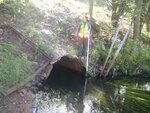 Culvert Crossing, Mare Brook at Harpswell Rd, Brunswick, Maine