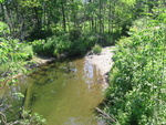Culvert Crossing, Marsh Stream at Belfast Road - Route 137, Knox, Maine