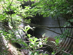 Culvert Crossing, Marsh Stream at E. Main Street, Winterport, Maine