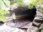 Culvert Crossing, Martin Stream at Bert Berry Rd, Concord Twp, Maine