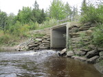 Culvert Crossing, Martin Stream at Mitchell Rd, Dixmont, Maine