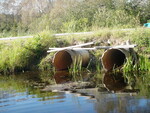 Culvert Crossing, Maxwell Brook at Litchfield Rd, Sabattus, Maine