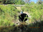 Culvert Crossing, Maxwell Swamp Outlet at Route 9, Wales, Maine
