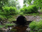 Culvert Crossing, Meader Brook at Brook Rd, Falmouth, Maine