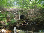 Culvert Crossing, Meader Brook at Hardy Rd, Falmouth, Maine