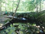 Culvert Crossing, Meader Brook at Heritage Rd, Falmouth, Maine
