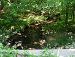 Culvert Crossing, Meader Brook at Heritage Way, Falmouth, Maine
