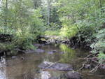 Culvert Crossing, Meadow Brook at Depot St (Rt 156), Jay, Maine