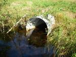 Culvert Crossing, Meadow Brook at Dirigo Dr, China, Maine