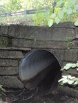 Culvert Crossing, Meadow Brook at Franklin Rd (Rt 133), Jay, Maine