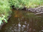 Culvert Crossing, Meadow Brook at Main Street, Woodstock, Maine