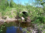 Culvert Crossing, Meadow Brook at Pleasant River Rd, Medford, Maine