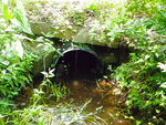 Culvert Crossing, Thurston Brook at Kennard Hill, Porter, Maine