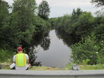 Culvert Crossing, Tingley Brook at Route 17, Readfield, Maine