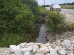 Culvert Crossing, Toddy Brook at Memorial Highway, North Yarmouth, Maine