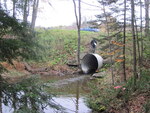 Culvert Crossing, Town Farm Brook at Drummond Rd, Sidney, Maine