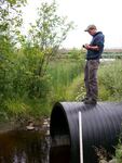 Culvert Crossing, Tracy Brook at Route 143, Etna, Maine