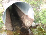 Culvert Crossing, Tribou Brook at Half Township Rd, Lincoln, Maine