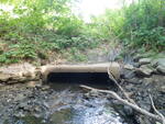 Culvert Crossing, Trout Brook at Broadway, South Portland, Maine