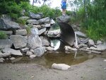 Culvert Crossing, Trout Brook at Peaslee Rd, Alna, Maine