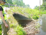 Culvert Crossing, Tucker Brook at Route 113, Standish, Maine