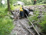 Culvert Crossing, Tucker Brook at Tucker Brook Rd, Lincolnville, Maine