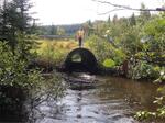 Culvert Crossing, Twomile Brook at Route 201, Johnson Mountain Twp, Maine