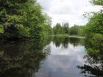 Culvert Crossing, Unnamed Pond at Pleasant St, Oxford, Maine