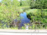 Culvert Crossing, Waterhouse Brook at Main Street Rt. 11, Mechanic Falls, Maine