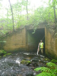 Culvert Crossing, Wedgwood Brook at Federal St/Rt 25, Cornish, Maine