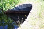Culvert Crossing, West Branch Dead Stream at Stagecoach Road, Atkinson, Maine