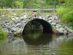 Culvert Crossing, West Branch Eastern River at Cooper Rd, Whitefield, Maine