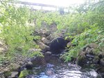 Culvert Crossing, West Branch Oyster River at Highland Rd, Warren, Maine