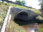 Culvert Crossing, West Branch Souadabscook at Sawyer Road, Hampden, Maine