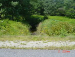 Culvert Crossing, West Cathance Stream at East Burrough Rd, Bowdoin, Maine
