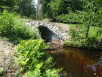 Culvert Crossing, Westcott Brook at Plummer Rd, Gorham, Maine