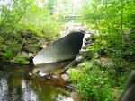 Culvert Crossing, Whaleback Brook at Route 117, Limington, Maine