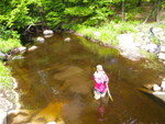 Culvert Crossing, Whaleback Brook at Route 25, Limington, Maine