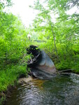 Culvert Crossing, Whaleback Brook at Whaleback Rd, Limington, Maine