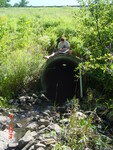 Culvert Crossing, Whiskeag Creek at Centre St, Bath, Maine