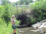 Culvert Crossing, Whitney Brook at Elm Ave, Augusta, Maine
