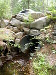 Culvert Crossing, Whitney Brook at Rd 4325, Naples, Maine