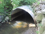 Culvert Crossing, Whitney Brook at Route 202, Augusta, Maine