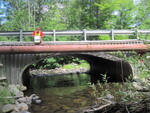 Culvert Crossing, Wilson Stream at Old Lewiston Rd, Monmouth, Maine
