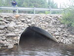 Culvert Crossing, Witham Brook at Fredricks Corner Road, Norridgewock, Maine
