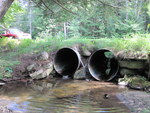 Multiple Culvert Crossing at Bailey Rd, Knox, Maine